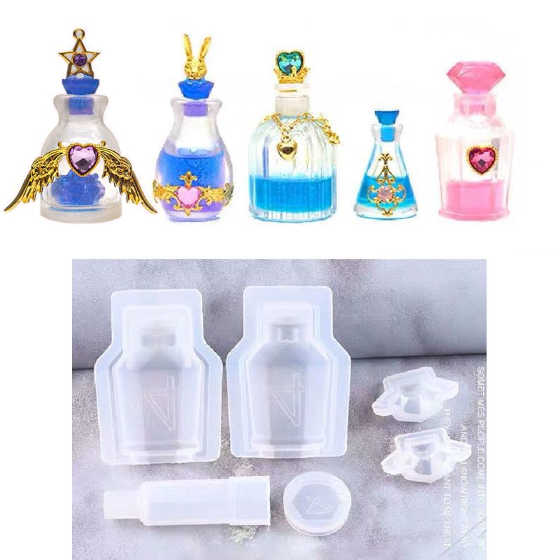 Bộ 5 Khuôn Silicone Làm Đồ Trang Sức Thủ Công