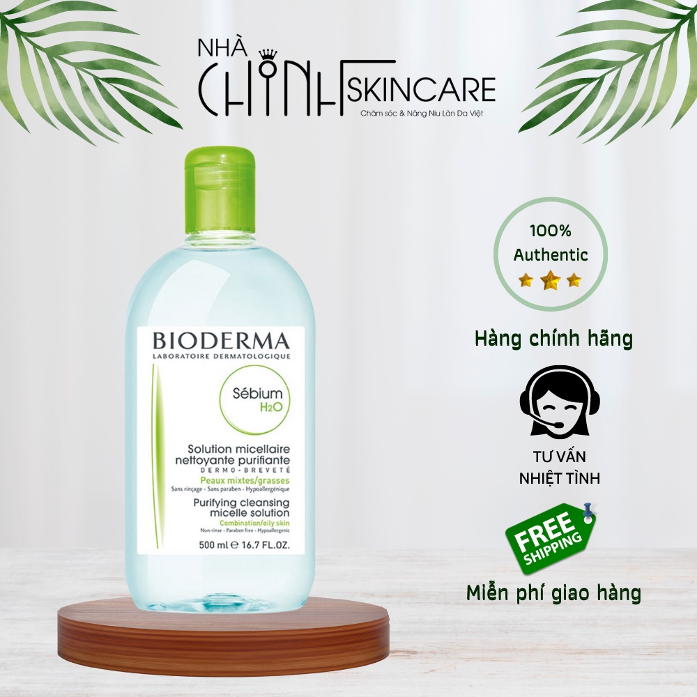 Nước tẩy trang Bio.der.ma Xanh Sébium H2O - Hồng Sensibio H2O | BigBuy360 - bigbuy360.vn
