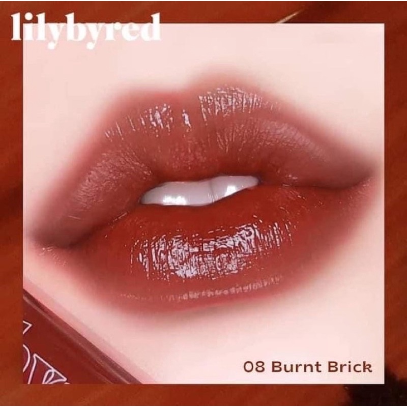 Son tint Lilybyred màu 08 Burnt Brick