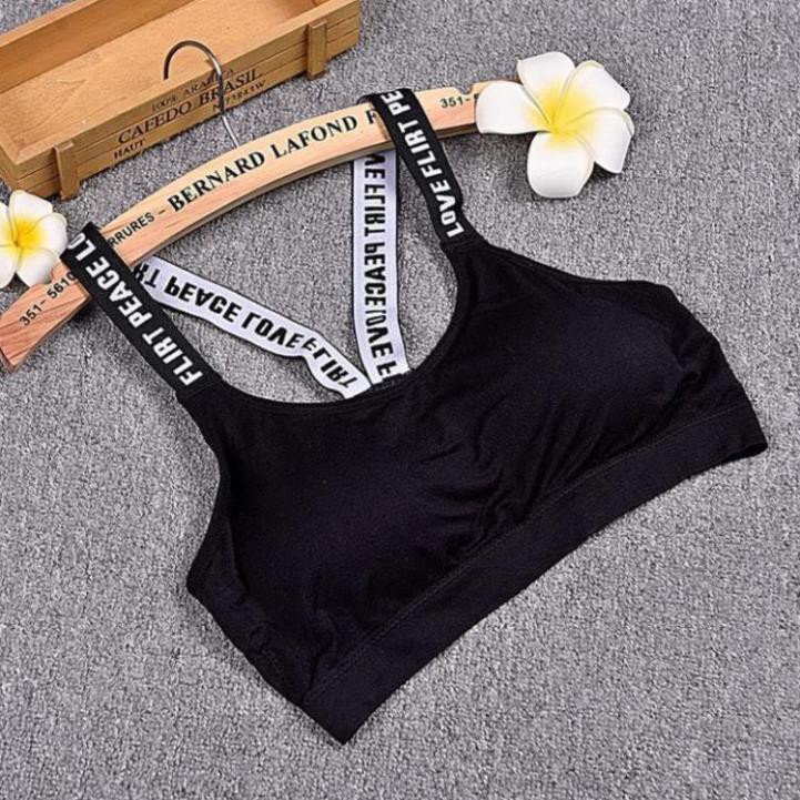 Áo lót nữ / Bra tập Gym, Yoga kèm đệm ngực NOVADO dây chữ phong cách trẻ trung, năng động | BigBuy360 - bigbuy360.vn