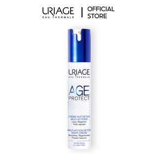 Kem ngăn ngừa lão hóa, loại độc tố ban đêm URIAGE AGE PROTECT CRÈME NUIT DÉTOX MULTI-ACTIONS 40ml