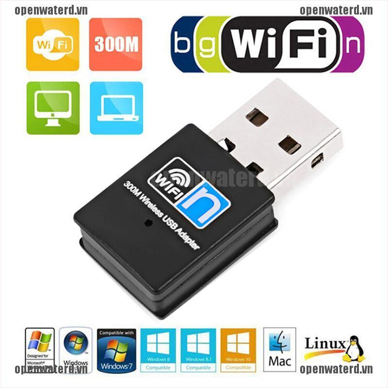 OPD 300Mbps Wireless USB Wi-fi Wlan Adapter 802.11 b/g/n Network LAN Dongle