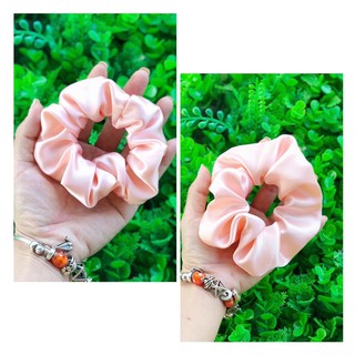combo 100 scrunchies trơn size 10cm