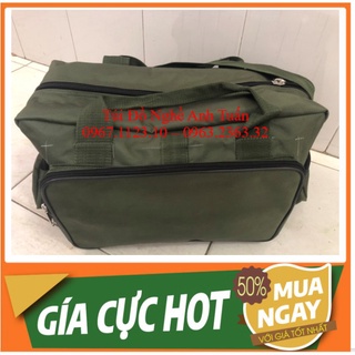 Túi đựng đồ nghề túi ngang size đại hộp cao cấp khóa đồng