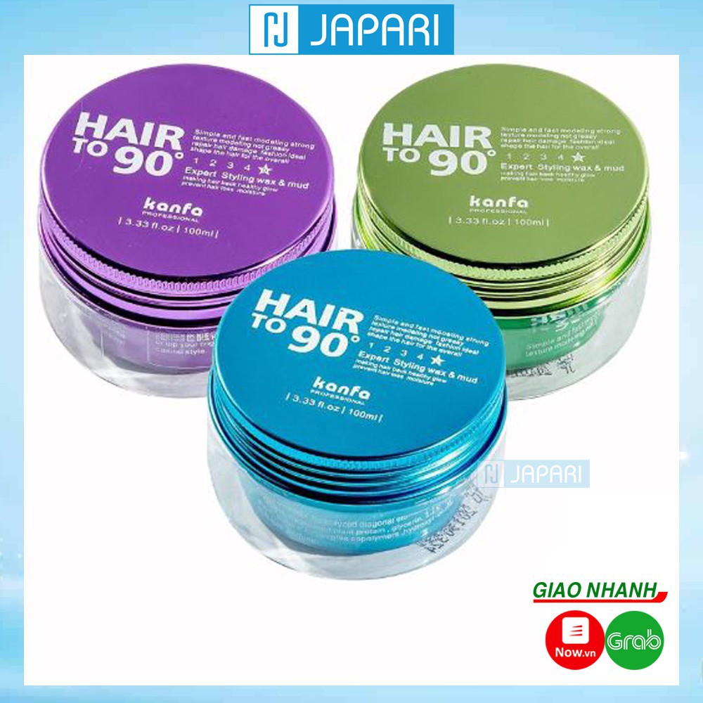 Sáp Vuốt Tóc Nam Tạo Kiểu Hair To 90 Kanfa 100ml