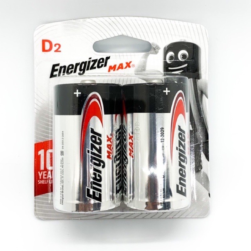 Pin Đại Energizer Akaline 1.5V (vỉ 2viên)