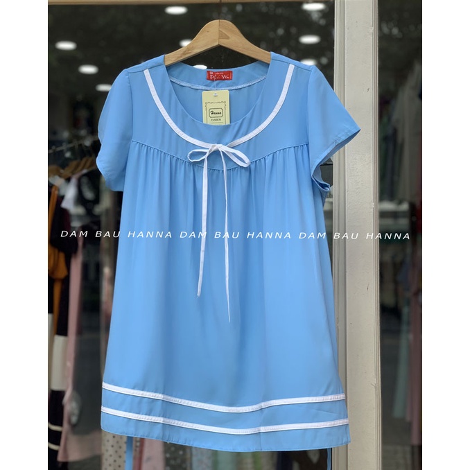 [SIZE 60-85KG] Áo bầu công sở size to có size 85kg vải lụa tuyết 1 lớp mềm mát nhẹ thấm mồ hôi tốt không nhăn rộng