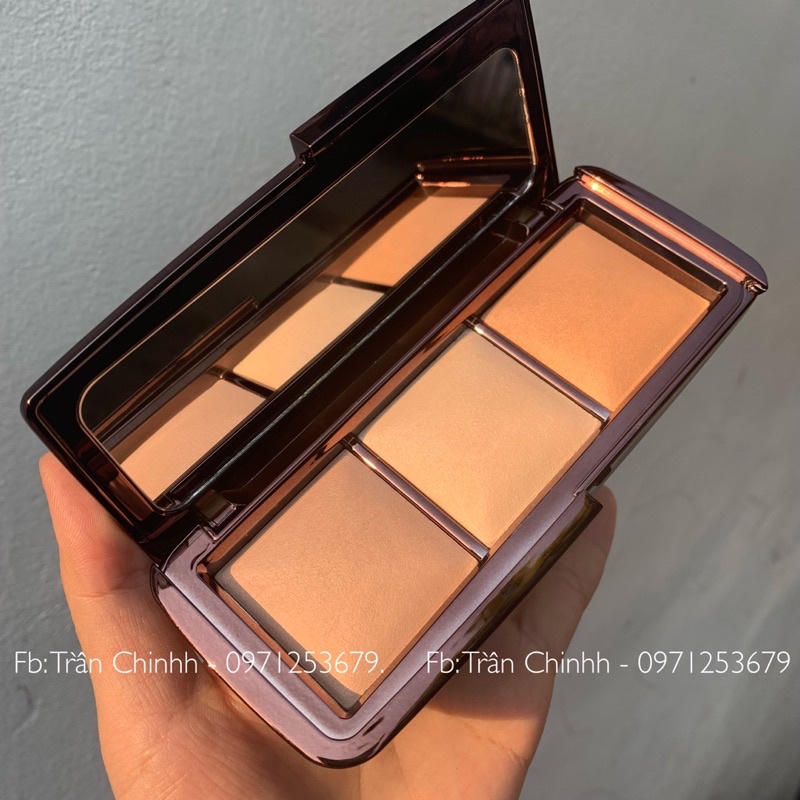 Có sẵn - Phấn bắt sáng Hourglass 3 ô Ambient Higlighter