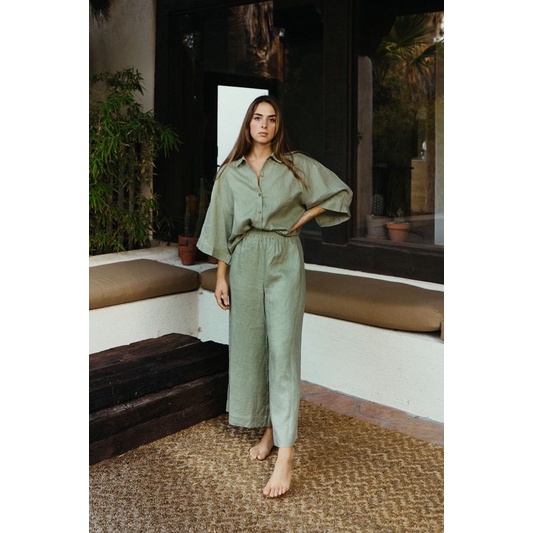 Vải Linen Tưng premium - Pure Linen