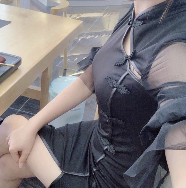 [LUKIE-ORDER] Sườn xám cách tân Trung Hoa (Ảnh thật) | BigBuy360 - bigbuy360.vn