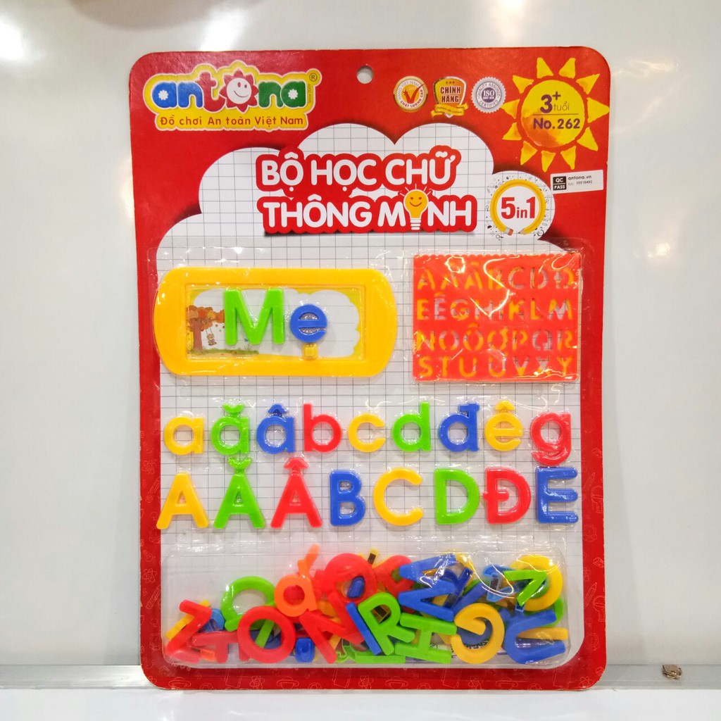 N.262 Bộ chữ cái thông minh Antona cho bé từ 3 tuổi