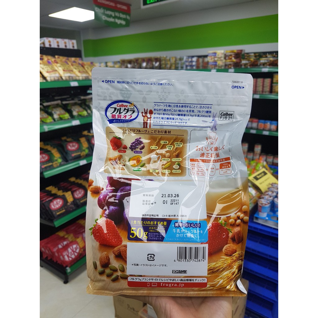[ Date T12/2021] Ngũ cốc Calbee, Ngũ cốc hoa quả Calbee Nhật Bản. | BigBuy360 - bigbuy360.vn