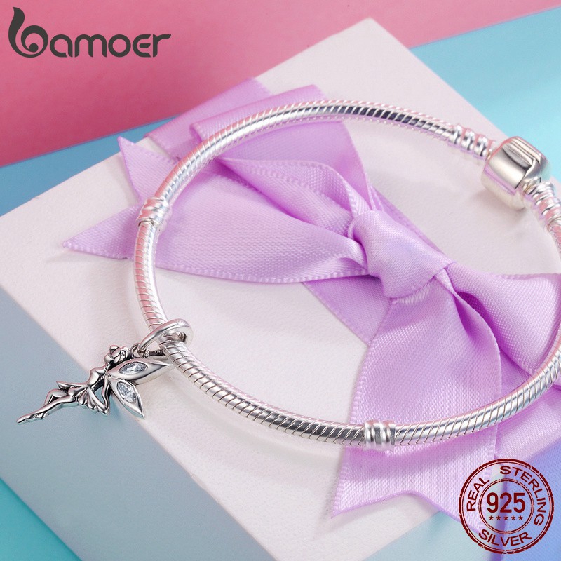 Mặt Dây Chuyền Bamoer Hình Thiên Thần Bạc 925
