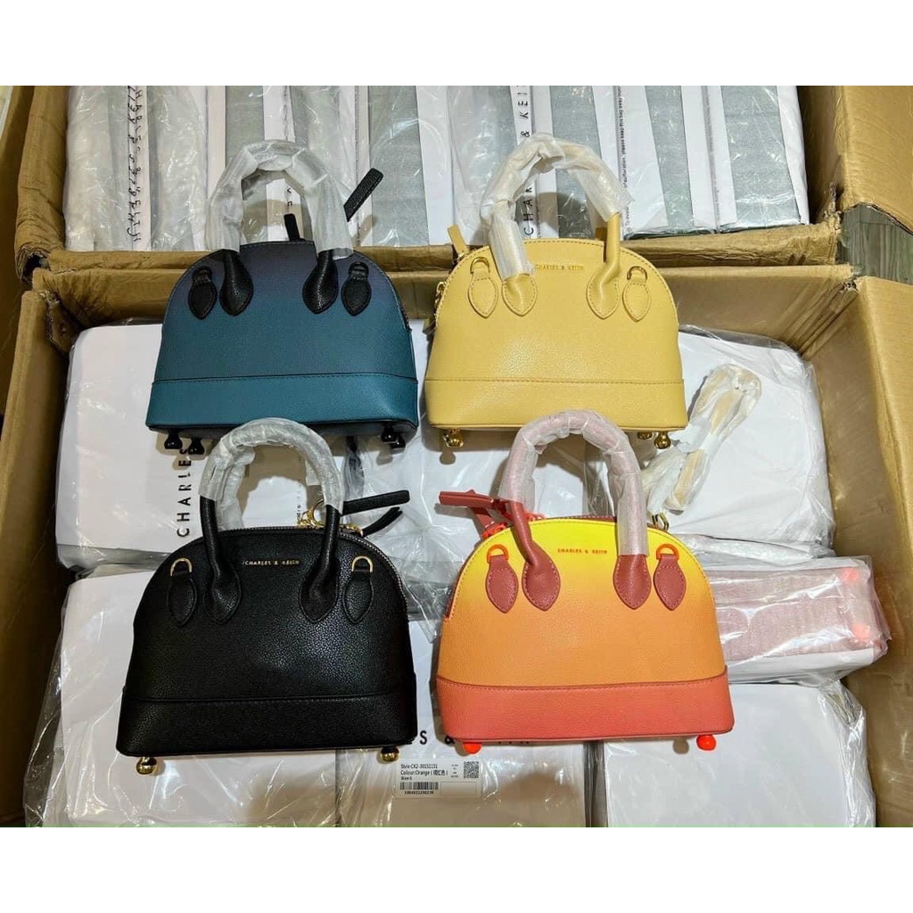 Túi Quai Xách Nữ CNK Dáng Hến Size 22 Đi Tiệc,Đi Làm Cực Sang Kèm Dây Đeo Chéo  Đủ Màu