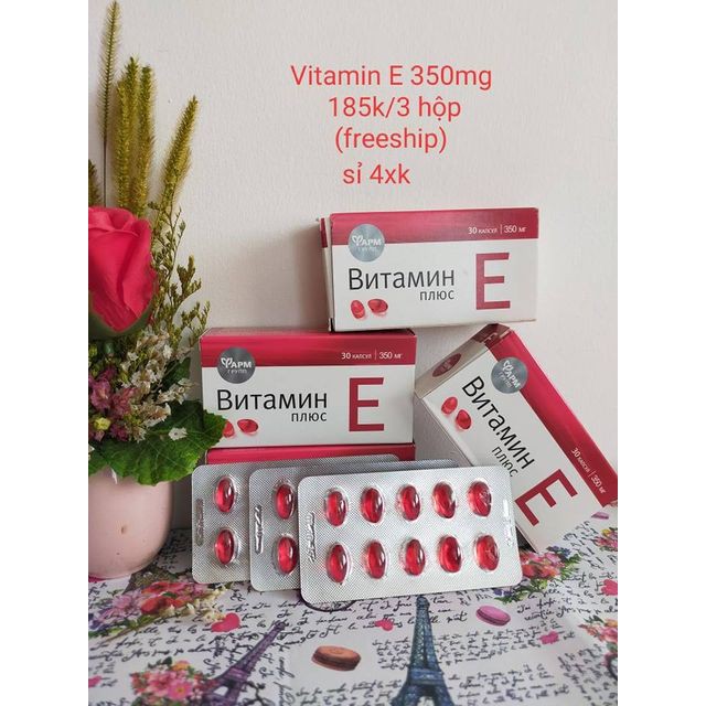 Vitamin E vỉ 350g date tháng 10/2021, hàng chuẩn Nga thanh lý giá sốc | BigBuy360 - bigbuy360.vn
