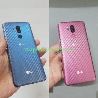 Miếng dán lưng vân Carbon 3D cho LG G2, G2 Isai, G3, G4, G5, G6, G7, G8.