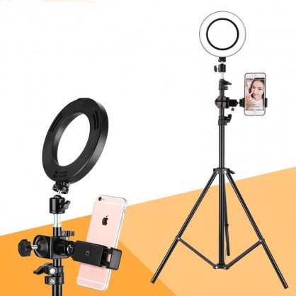 Đèn led livestream siêu xịn, size mini tiện ích 16cm