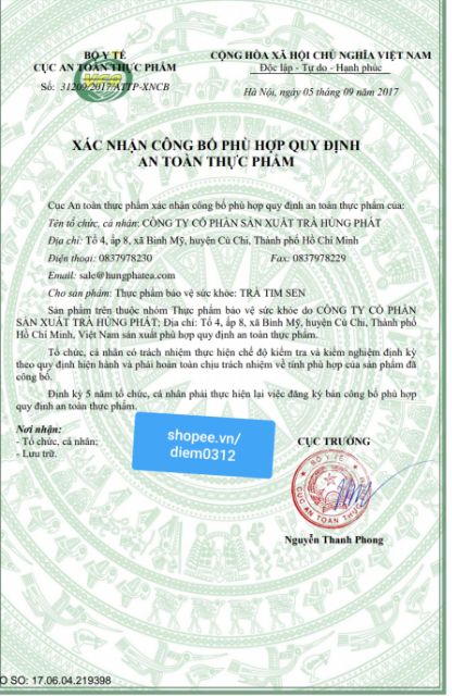 TRÀ TIM SEN HÙNG PHÁT HỘP 25 TÚI LỌC