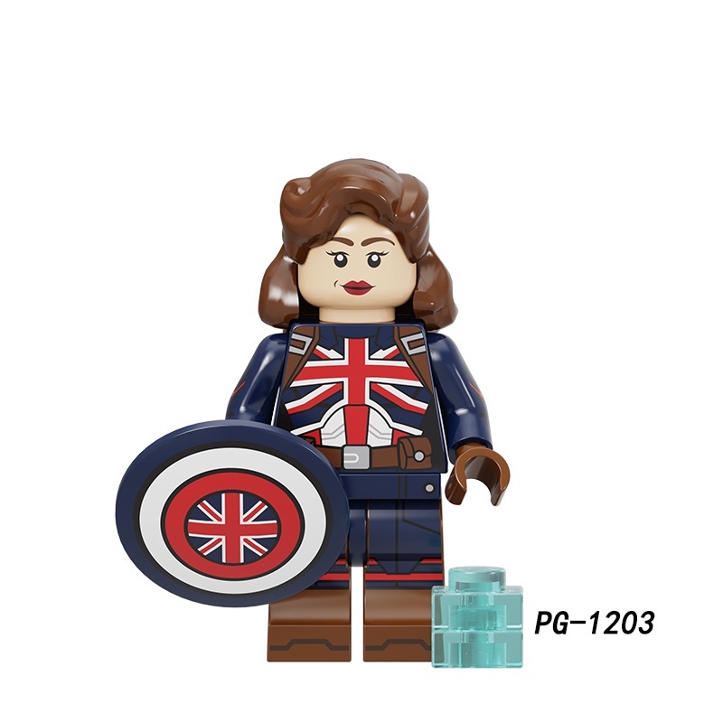 Mô Hình Nhân Vật Siêu Anh Hùng Minifigures Captain Btitain