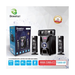 Loa 3.1 BOSSTON T3900-BT – LED RGB (Bluetooth, USB, Thẻ nhớ, 220V)