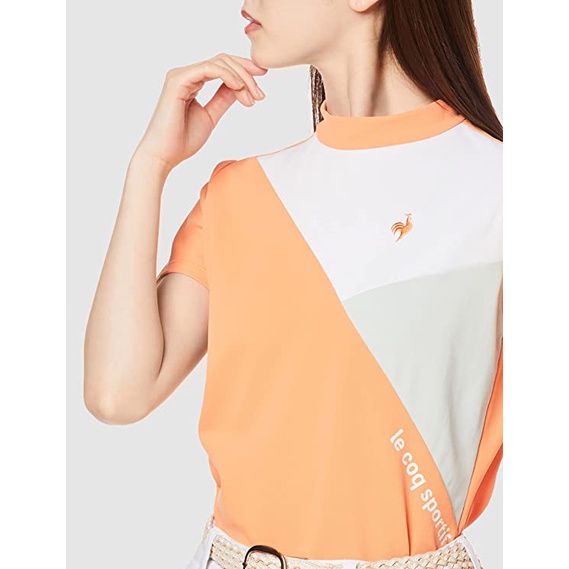 Áo ThunThể Thao Ngắn Tay Nữ Le Coq Sportif Golf QGWTJA04-OR00