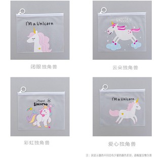 Túi zip unicorn