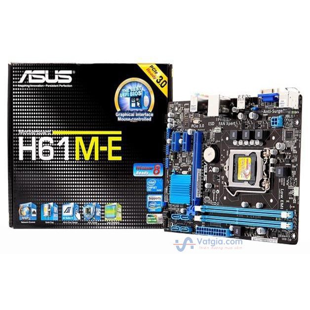 Mainboard ASUS H61M-E (Intel H61, Socket 1155) (Cũ)