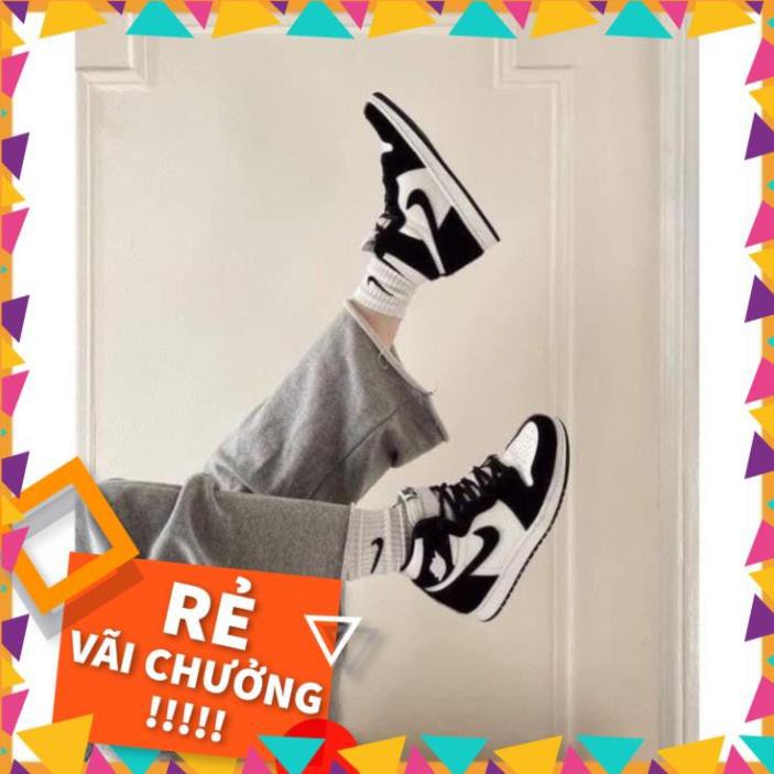 ❤️JordanPanda❤️[ FREESHIP –BẢO HÀNH 12 THÁNG] GIÀY SNEAKER NAM NỮ JORDAN CAO CỔ ĐEN TRẮNG HOT TREND | BigBuy360 - bigbuy360.vn