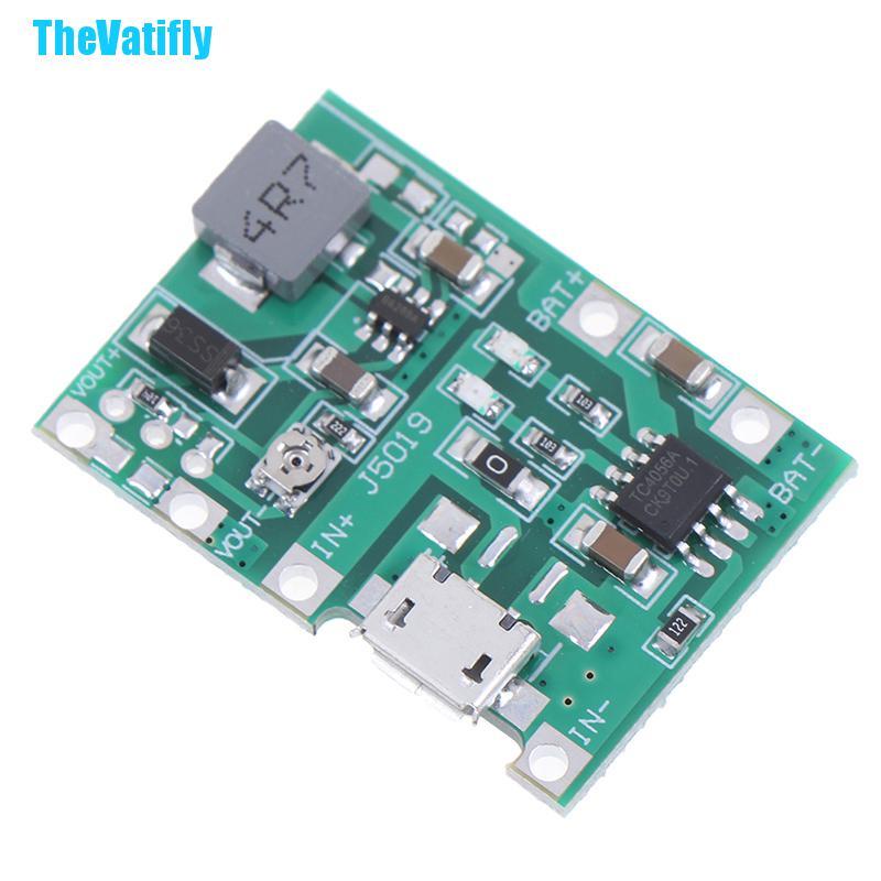 Bộ Tăng Áp Pin Li-ion 18650 3.7v 4.2v Dc-Dc