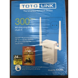 Kích sóng Wifi Toto Link - kích xuyên tường -  Bảo hành 24 tháng- [Chính hãng]