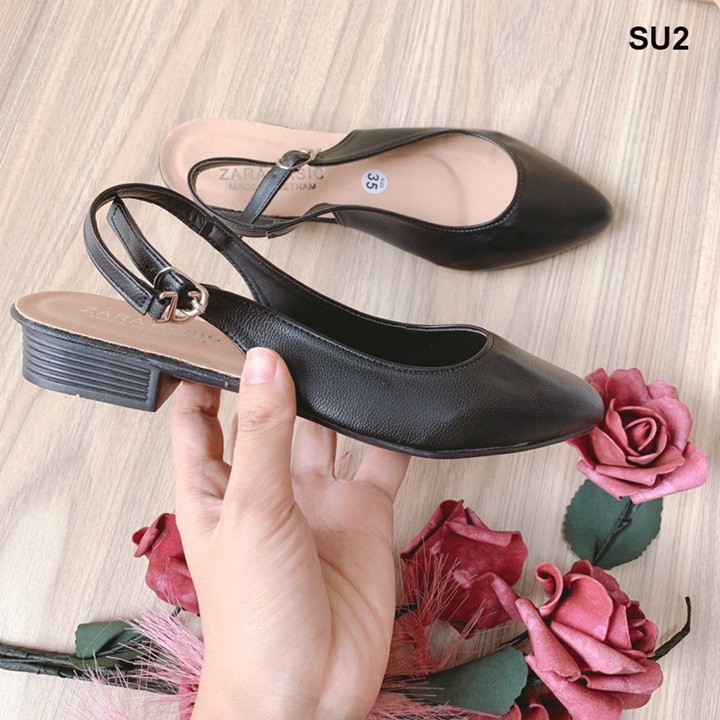 Giày sục trơn dáng cơ bản ( đi rộng mới đẹp) mã SU2