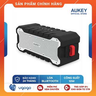 Loa bluetooth aukey sk-m12 công suất 10w chống thấm ipx7 2600mah - nhà phân phối chính thức