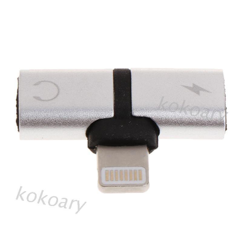 Đầu Chuyển Đổi Cổng Sạc Và Tai Nghe Cho IP7 8 X Plus Ios 10.3-11