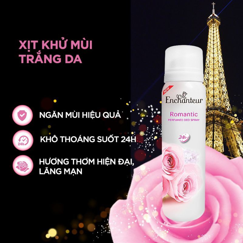 Xịt ngăn mùi Enchanter hương nước hoa