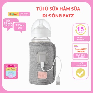 Túi ủ bình sữa thông minh, hâm sữa cầm tay di động Fatz Baby - MobyMart