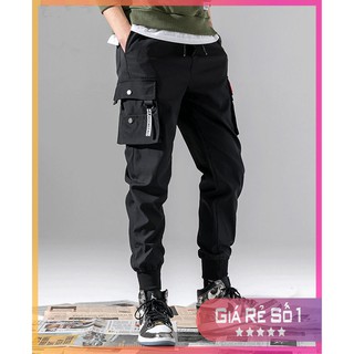 Quần jogger nam túi hộp thời trang unisex vải poly thoải mái êm (Hàng Tốt)