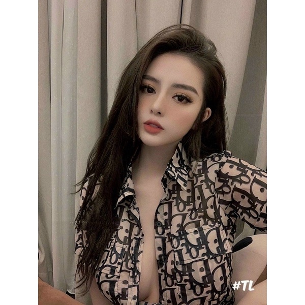 Sơ mi DIOR lụa