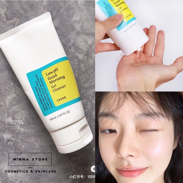 Sữa rửa mặt Cosrx Low PH Good Morning Gel Cleanser