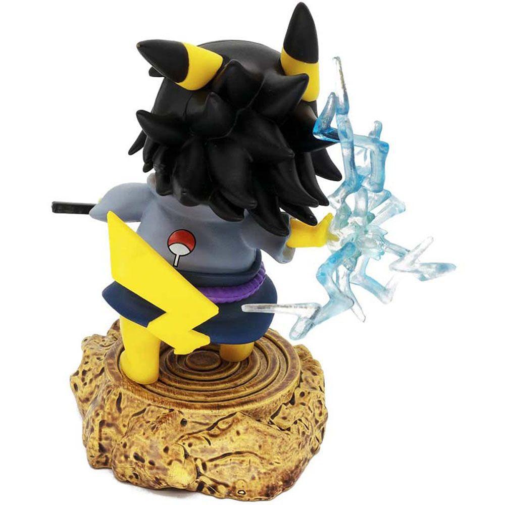 Mô Hình Nhân Vật Uchiha Sasuke Trong Phim Hoạt Hình Pikachu