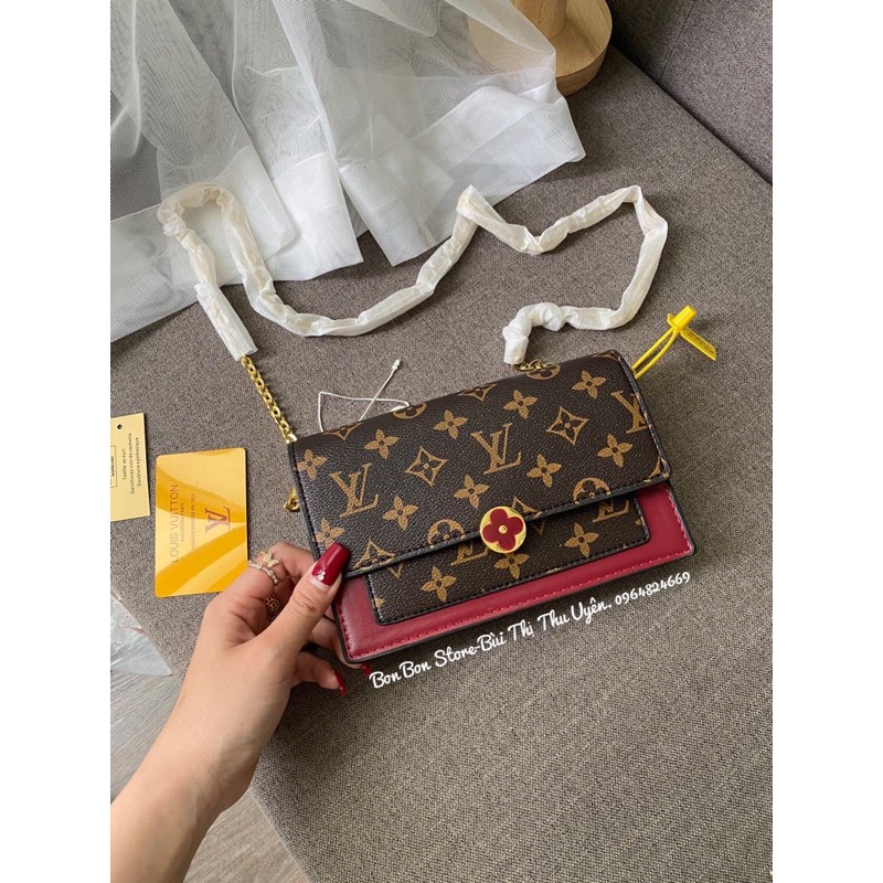 Túi Lv hoa size 19