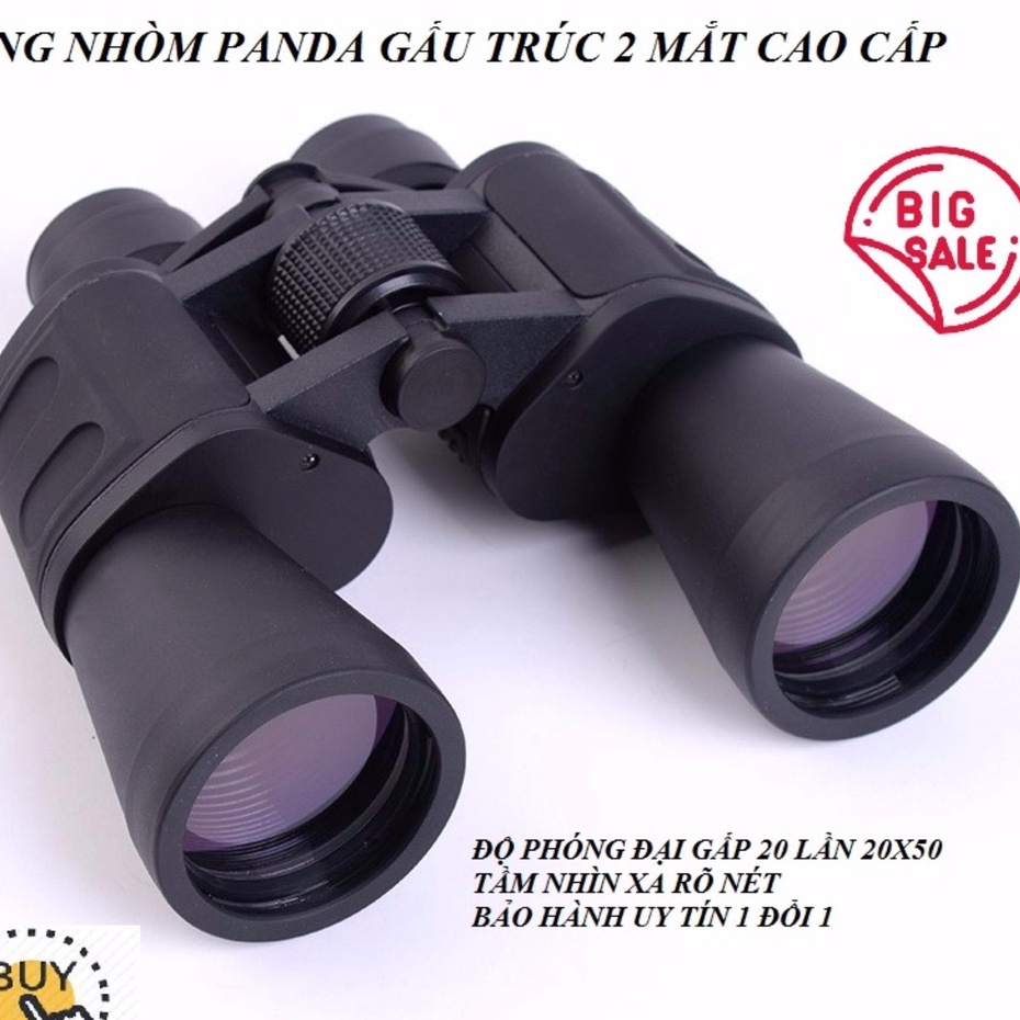 Ống ngắm, Ống nhòm hồng ngoại PANDA 2 mắt Cao cấp giá rẻ 20x50