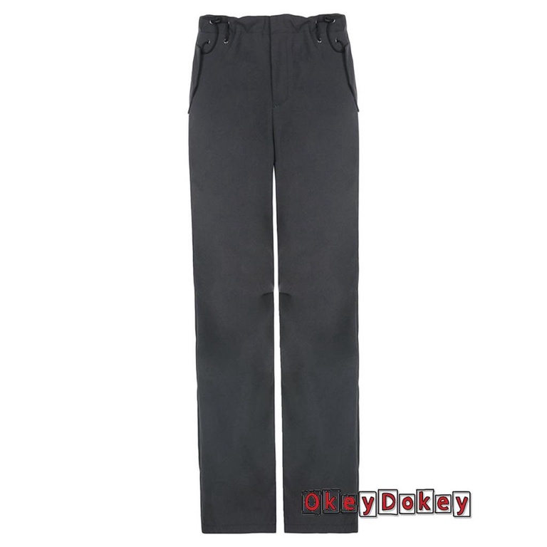 Odokey Quần Dài Túi Hộp Dây Rút Màu Trơn Thư Giãn Thời Trang Đường Phố Cho Nữ