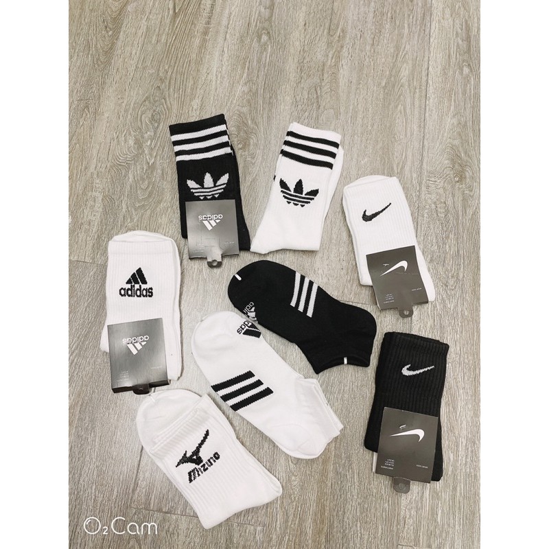 Tất, Vớ Adidas từ thấp đến cao cổ hàng vnxk ( mua 5 tặng 1 đôi das cổ thấp )