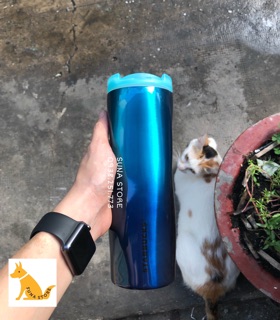Bình Giữ Nhiệt Starbucks Blue 500ml Summer