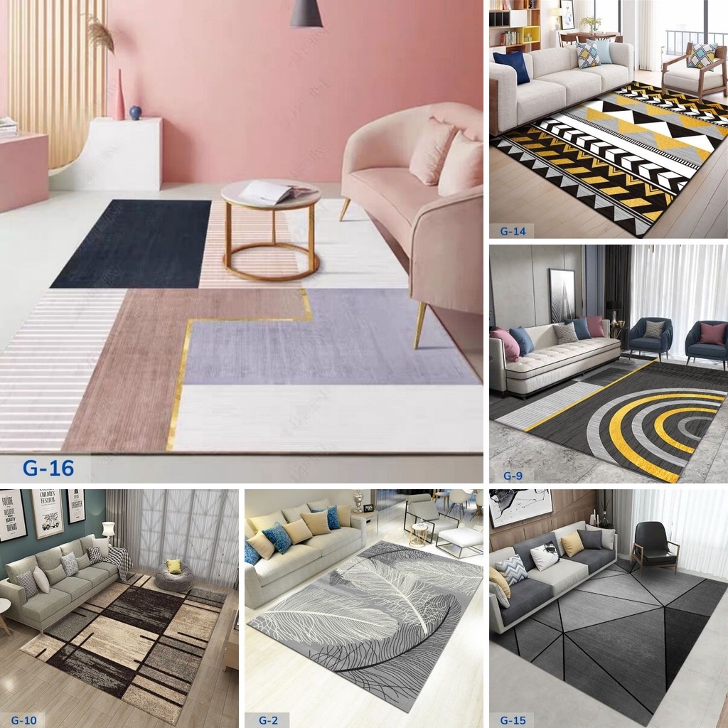 Thảm Trải Sàn - Thảm Bali Nhập Khẩu 100% Cao Cấp 1m2x1m6,1m6x2m3 Phòng Khách..