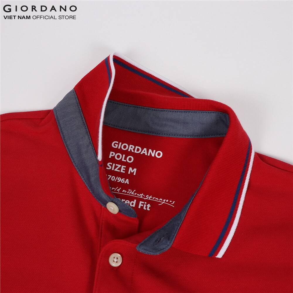 Áo Thun Nam Có Cổ Polo Giordano 01019260