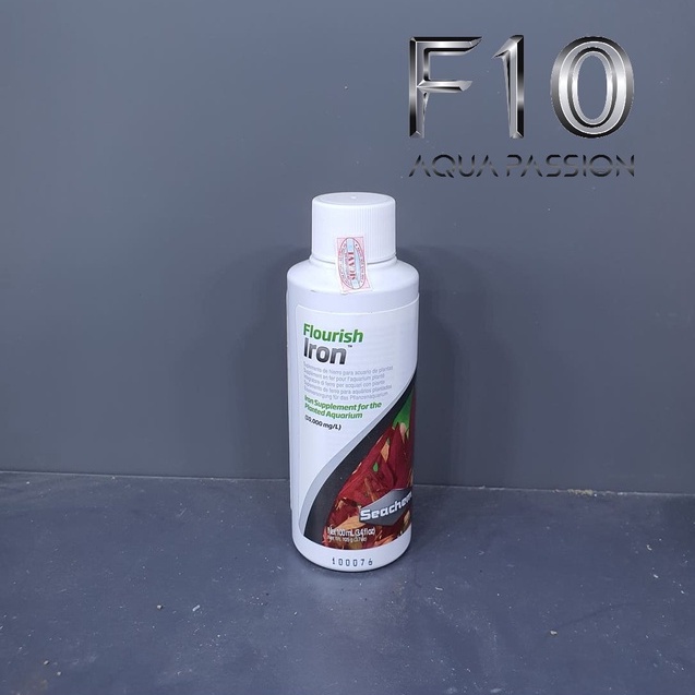 Seachem Flourish Iron | Phân Nước Bổ Sung Sắt - Kích Đỏ Cho Cây Thuỷ Sinh