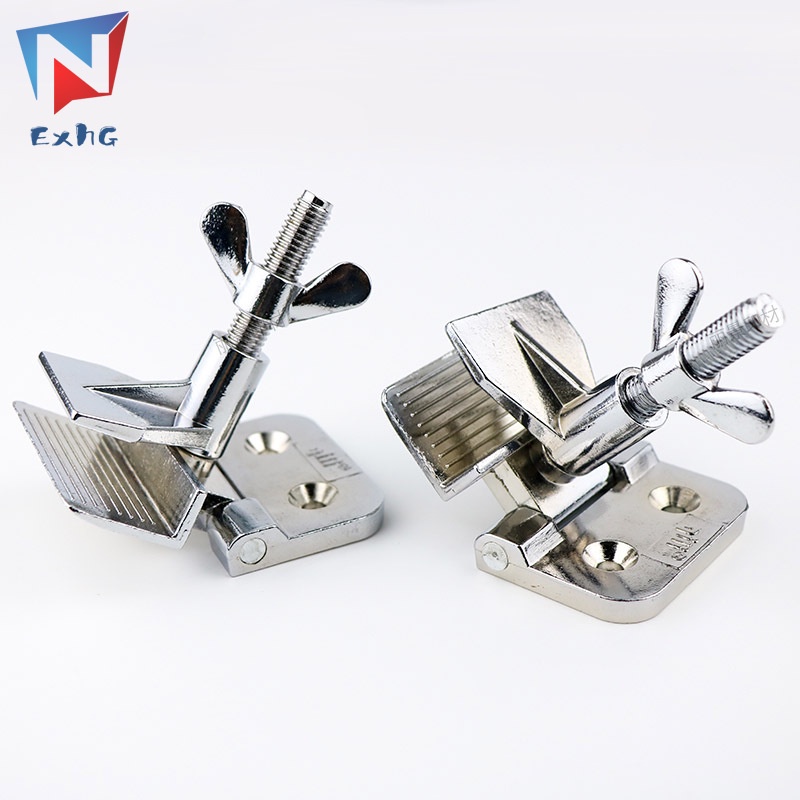 Set 2 Kẹp Bản Lề Màn Hình In Hình Bướm Bằng Hợp Kim Kẽm