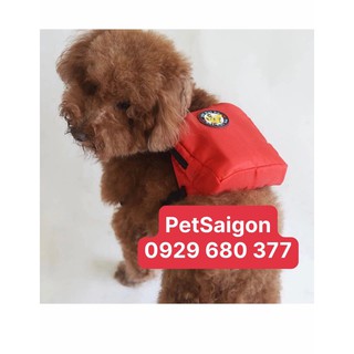 Dây dắt kèm Balo dẫn chó đi dạo, du lịch