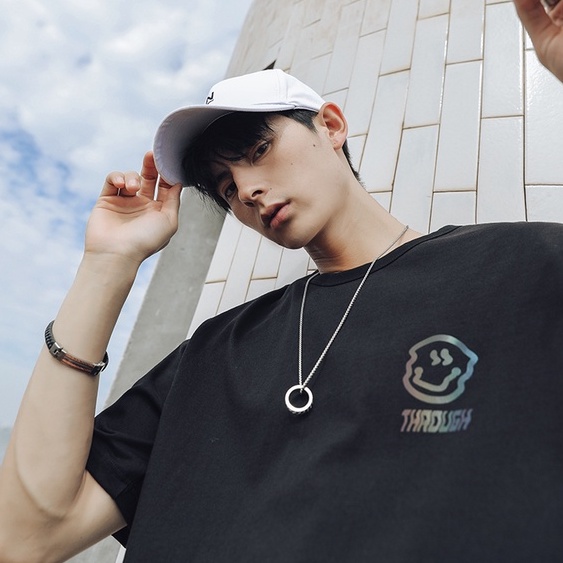 Áo thun Nam Nữ Unisex Form rộng tay lỡ street wear Basic thoáng mát chất cotton 100% - phông siêu mát TN148